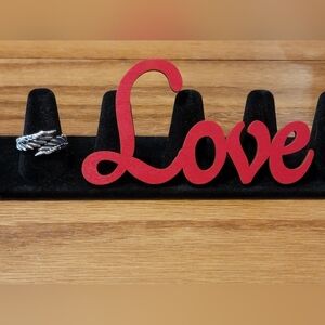 Sterling Silver With 925 Stamped  Feather Ring! NWOT